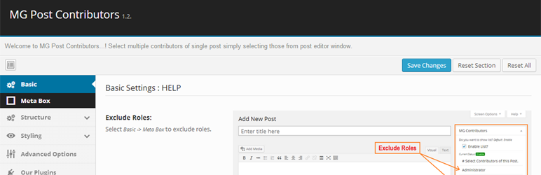 MG Post Contributors Preview Wordpress Plugin - Rating, Reviews, Demo & Download