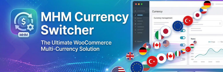 MHM Currency Switcher Preview Wordpress Plugin - Rating, Reviews, Demo & Download