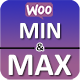 Min And Max Order Total, Quantity For WooCommerce