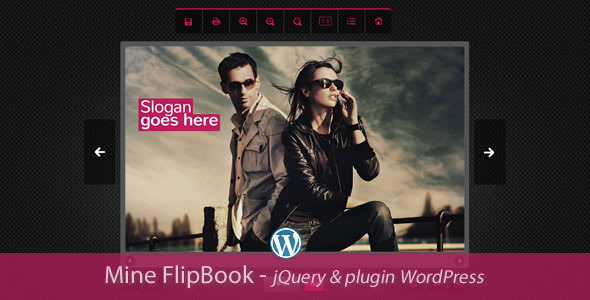 Mine Flipbook WordPress Plugin Preview - Rating, Reviews, Demo & Download