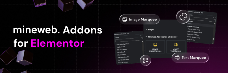 Mineweb Addons For Elementor Preview Wordpress Plugin - Rating, Reviews, Demo & Download