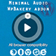 Minimal Audio Plugin WpBakery Addon