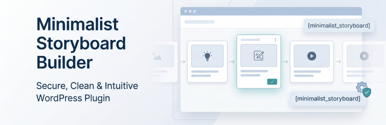 Minimalist Storyboard Builder Preview Wordpress Plugin - Rating, Reviews, Demo & Download