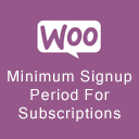 Minimum Signup Period For WooCommerce Subscriptions