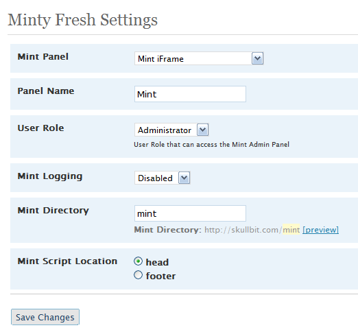 Minty Fresh Preview Wordpress Plugin - Rating, Reviews, Demo & Download