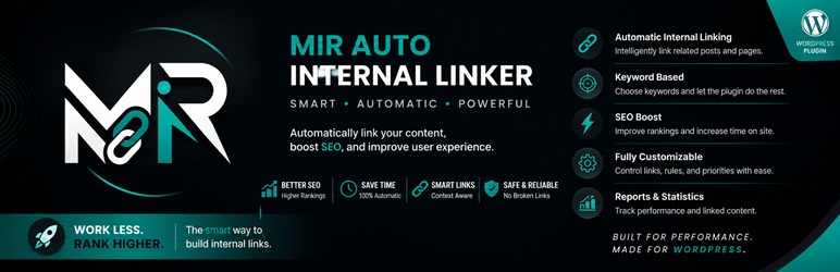 Mir Auto Internal Linker Preview Wordpress Plugin - Rating, Reviews, Demo & Download