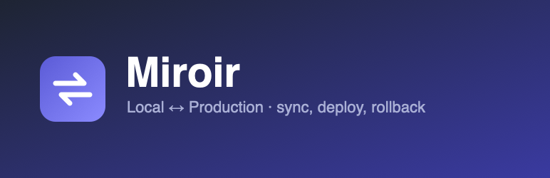 Miroir Local Sync Preview Wordpress Plugin - Rating, Reviews, Demo & Download