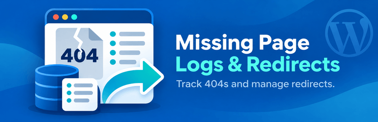Missing Page Logs & Redirects Preview Wordpress Plugin - Rating, Reviews, Demo & Download