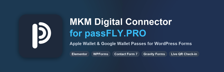 MKM Digital Connector For PassFLY Wordpress Plugin - Rating, Reviews, Demo & Download
