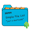 Mmm Simple File List