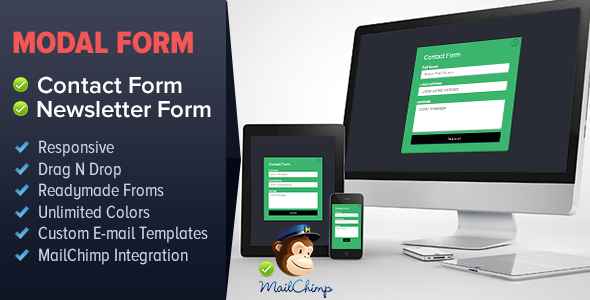 Modal Form Preview Wordpress Plugin - Rating, Reviews, Demo & Download
