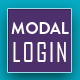 Modal Login Register Forgotten Popup With Google ReCaptcha WP Plugin