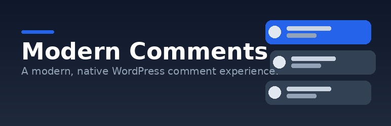 Modern Comments Preview Wordpress Plugin - Rating, Reviews, Demo & Download