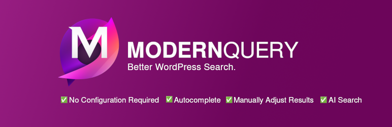 ModernQuery Preview Wordpress Plugin - Rating, Reviews, Demo & Download