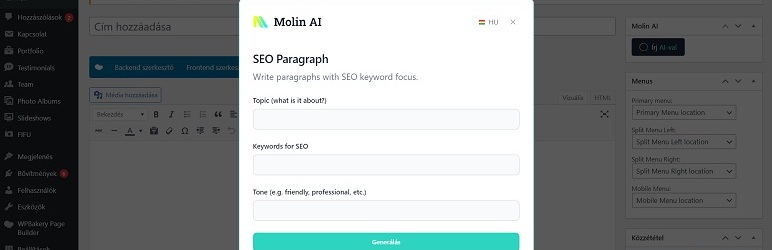 Molin AI Integration Preview Wordpress Plugin - Rating, Reviews, Demo & Download