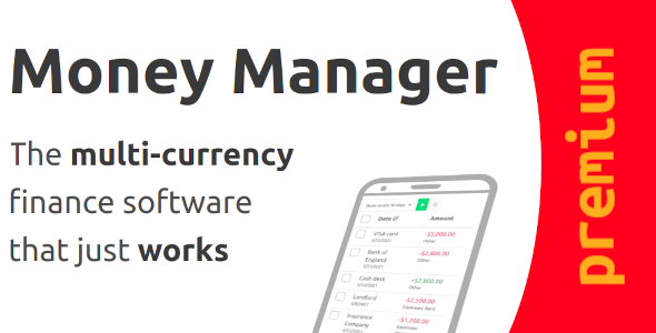 Money Manager – Premium Bundle Preview Wordpress Plugin - Rating, Reviews, Demo & Download