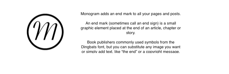 Monogram Preview Wordpress Plugin - Rating, Reviews, Demo & Download