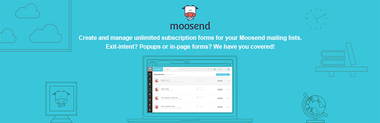 Moosend Subscription Forms Plugin for Wordpress Preview - Rating, Reviews, Demo & Download