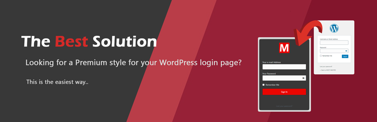 MOST_WANTED Login Page Styler Preview Wordpress Plugin - Rating, Reviews, Demo & Download