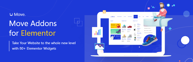 Move Addons For Elementor Preview Wordpress Plugin - Rating, Reviews, Demo & Download