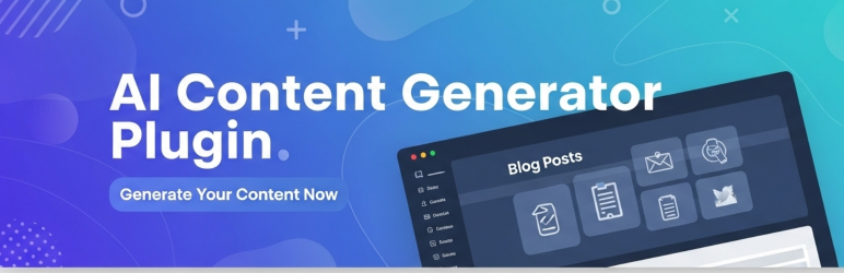 MP AI Content Generator Preview Wordpress Plugin - Rating, Reviews, Demo & Download