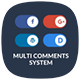 Multi Comments For WordPress (+VK Comments)