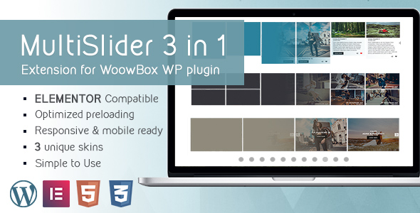 Multi Slider Gallery 2 Wordpress Plugin - Rating, Reviews, Demo & Download