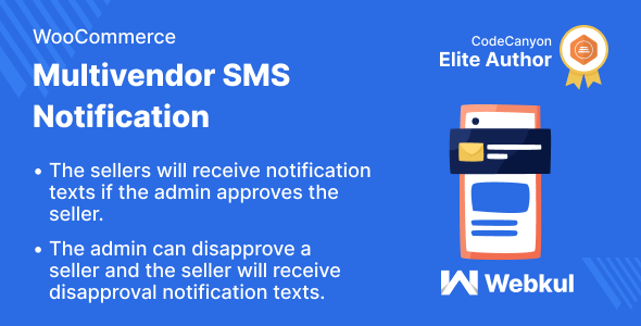 Multi-Vendor SMS Notification For WooCommerce Preview Wordpress Plugin - Rating, Reviews, Demo & Download