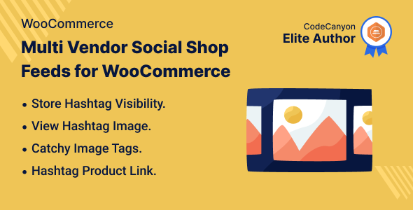 Multi Vendor Social Feeds For WooCommerce Preview Wordpress Plugin - Rating, Reviews, Demo & Download