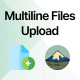 Multiline Files Upload For Contact Form 7 Pro