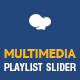 Multimedia Playlist Slider Addon For WPBakery Page Builder