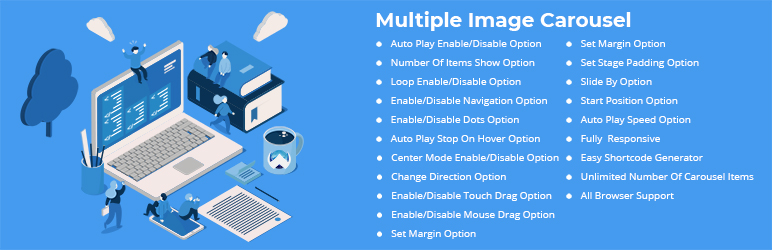 Multiple Image Carousel Preview Wordpress Plugin - Rating, Reviews, Demo & Download
