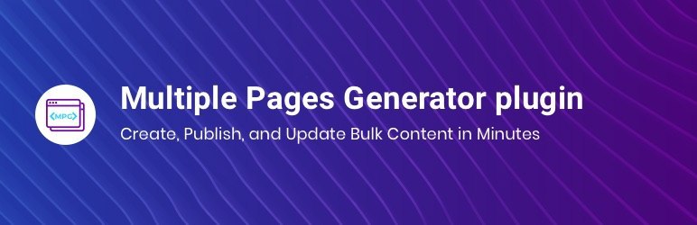 Multiple Page Generator Plugin – MPG Preview - Rating, Reviews, Demo & Download