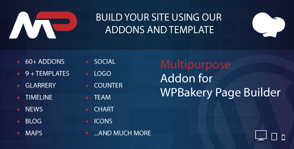 MultiPurpose Addons For WPBakery Page Builder WordPress Plugin Preview - Rating, Reviews, Demo & Download