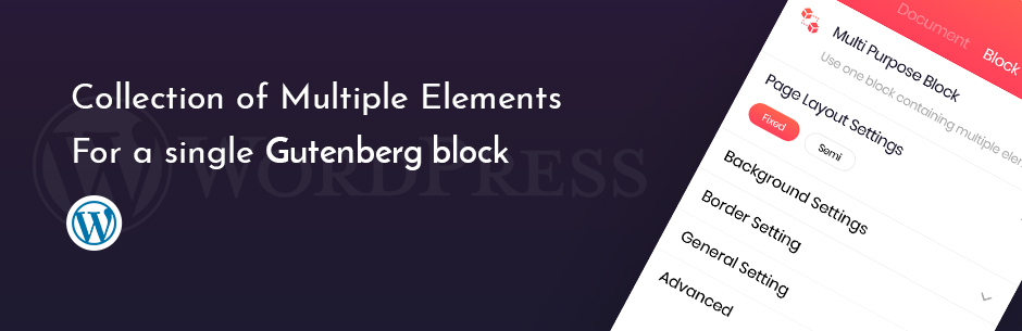 Multipurpose Gutenberg Block Preview Wordpress Plugin - Rating, Reviews, Demo & Download