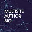 Multisite Author Bio