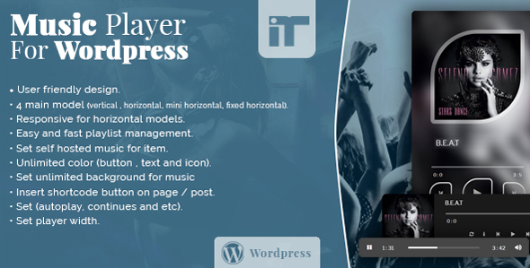 Music Player For WP Preview Wordpress Plugin - Rating, Reviews, Demo & Download