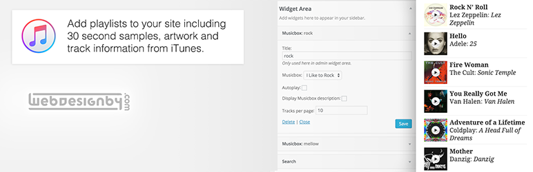 Musicbox Preview Wordpress Plugin - Rating, Reviews, Demo & Download