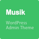 Musik – WordPress Admin Theme