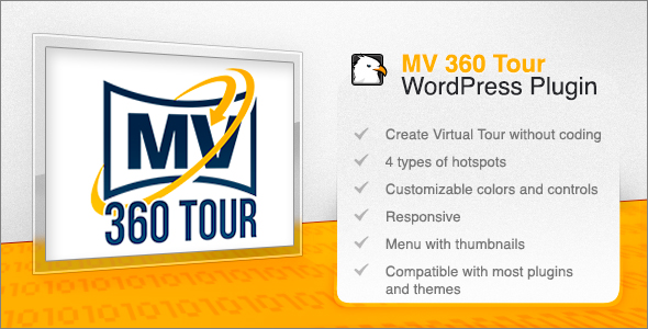 MV 360 Tour Preview Wordpress Plugin - Rating, Reviews, Demo & Download