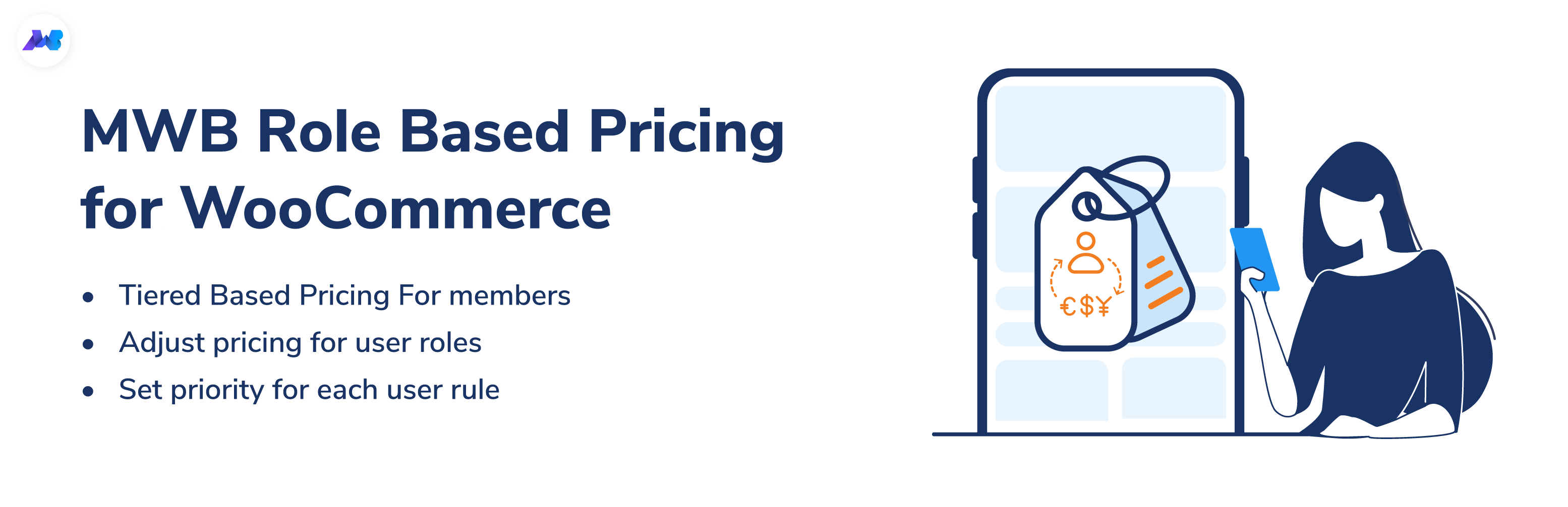 MWB Role Based Pricing For WooCommerce – User Role, Hide Price, Pricing Role Based Preview Wordpress Plugin - Rating, Reviews, Demo & Download