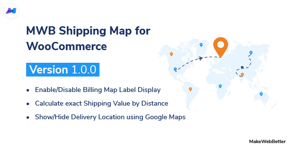 MWB Shipping Map For WooCommerce Preview Wordpress Plugin - Rating, Reviews, Demo & Download