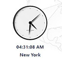 MX Time Zone Clocks