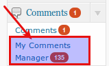 My Comments Manager Preview Wordpress Plugin - Rating, Reviews, Demo & Download