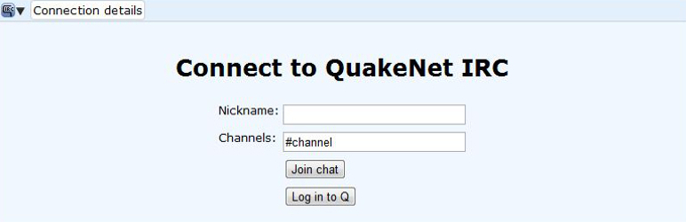My QuakeNet IRC Preview Wordpress Plugin - Rating, Reviews, Demo & Download