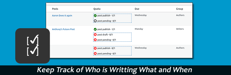 My Quota Preview Wordpress Plugin - Rating, Reviews, Demo & Download