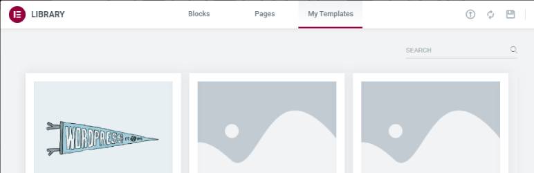 My Templates Thumbnails For Elementor Preview Wordpress Plugin - Rating, Reviews, Demo & Download