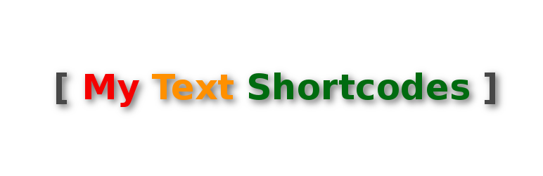 My Text Shortcodes Preview Wordpress Plugin - Rating, Reviews, Demo & Download