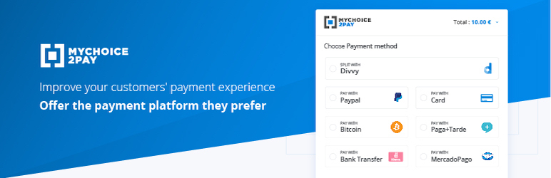 MyChoice2Pay Gravity Forms Add-on Preview Wordpress Plugin - Rating, Reviews, Demo & Download
