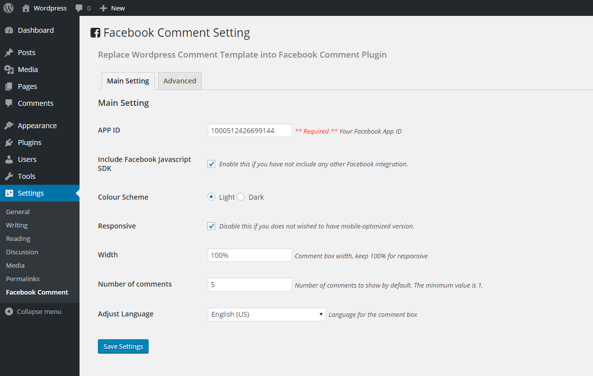MYST Facebook Comment Preview Wordpress Plugin - Rating, Reviews, Demo & Download